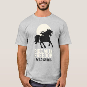 Camiseta Dia Mundial dos Animais - Viajar com o Cavalo da L