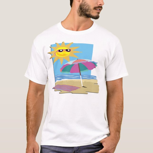 Camiseta Dia na praia (Frente)