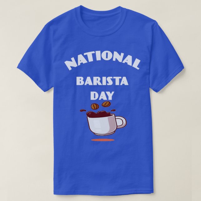 Camiseta Dia Nacional Barista (Frente do Design)