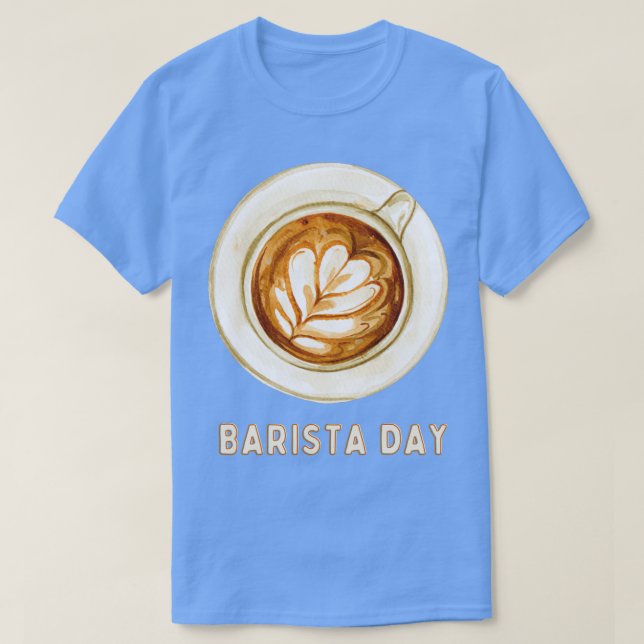 Camiseta Dia Nacional Barista 13 (Frente do Design)