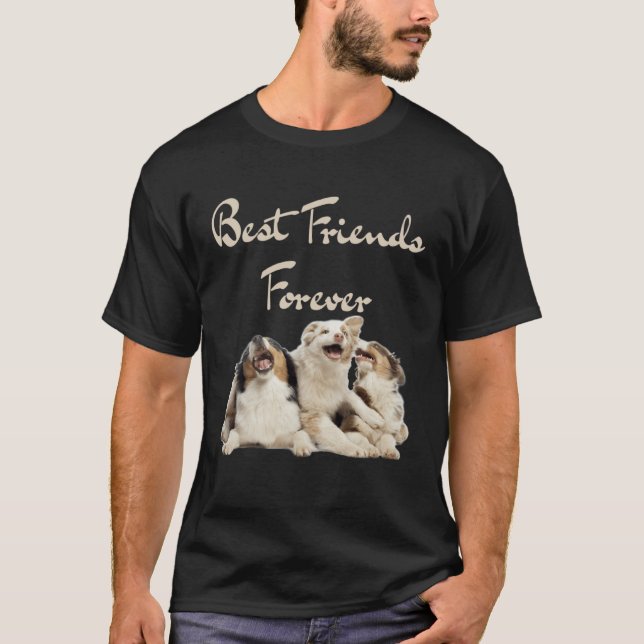 Camiseta Dia Nacional da Amizade Melhores Amigos Para Sempr (Frente)
