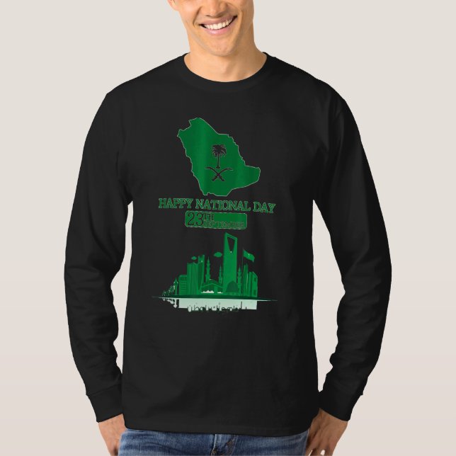 Camiseta Dia Nacional da Arábia Saudita (Frente)