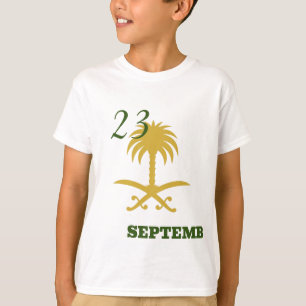Camiseta Dia Nacional da Arábia Saudita