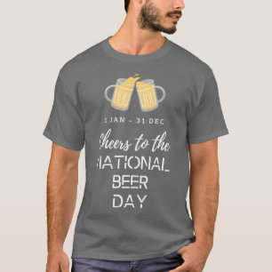 Camiseta dia nacional da cerveja