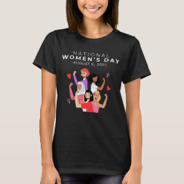 Camiseta Dia Nacional da Mulher