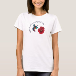 Camiseta Dia Nacional das Aves Hummingaves