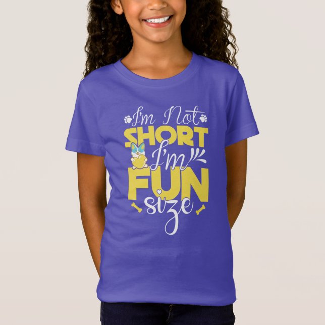 Camiseta Dia Nacional de Apreciação de Menina Curta (Frente)