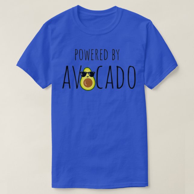 Camiseta Dia nacional do abacate com abacate t (Frente do Design)