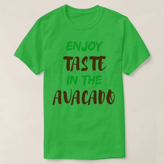 Camiseta Dia Nacional do Avocado 3 (Frente do Design)