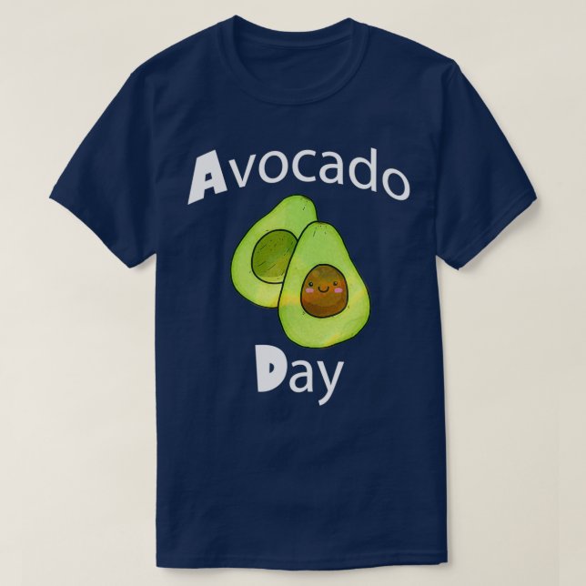 Camiseta Dia Nacional do Avocado 3 (Frente do Design)
