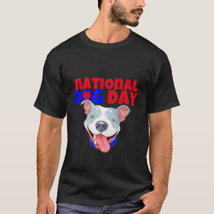 Camiseta Dia Nacional do Cachorro Americano