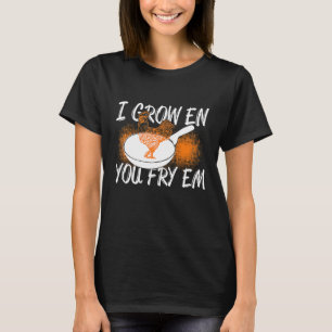 Camiseta Dia Nacional do Frango Frito Eu Cultivo e Você Fri