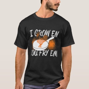 Camiseta Dia Nacional do Frango Frito I Cultivo Em Você Fri