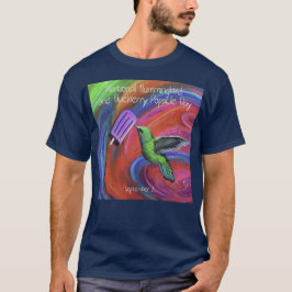 Camiseta Dia Nacional do Pássaro Humor e do Psicha de Aroma