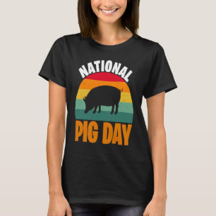 Camiseta Dia Nacional do Porco