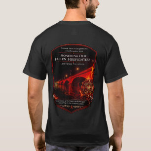 Camiseta Dia Nacional dos Bombeiros Caídos London Bridge