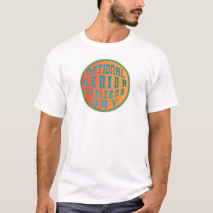 Camiseta Dia Nacional dos Cidadãos Mais velho na Fronteira 