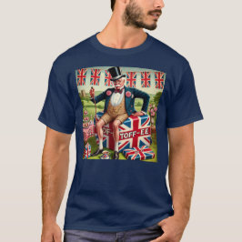 Camiseta Dia Nacional Inglês Desligado