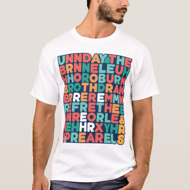 Camiseta Dia Nacional Sem Rhyme Nem Razão (Frente)