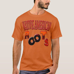 CAMISETA DIA NATIVA DE AMERICANOS NATIVOS DE RAÍZES AMERICA