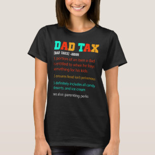 Camiseta Dia Pai do Imposto sobre o Pai do Pai