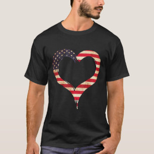 Camiseta Dia Patriótico Americano de Memorial Patriótico Am