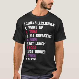 Camiseta Dia Perfeito Zen Ioga Meditação Namaste