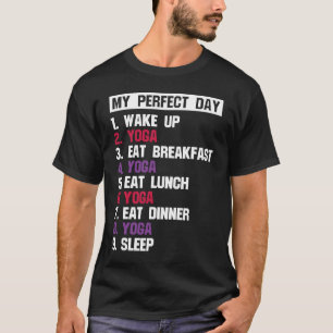 Camiseta Dia Perfeito Zen Ioga Meditação Namaste