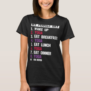 Camiseta Dia Perfeito Zen Yoga Meditação Namaste
