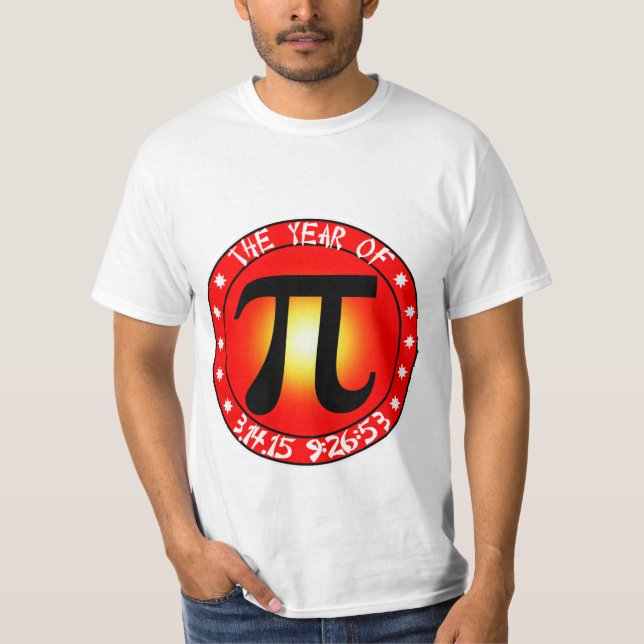 Camiseta Dia Pi - Ano do Pi 3/14/15 9:26:53 (Frente)