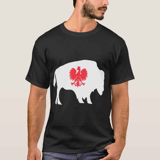 Camiseta Dia Polonês de Buffalo Ny Polonês Americano Dyngus (Frente)