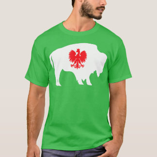 Camiseta Dia Polonês de Buffalo NY Polonês Americano Dyngus