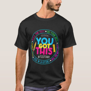 Camiseta Dia Rock O Dia De Testes Do Professor Que Você Tev