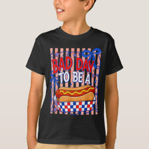 Camiseta Dia ruim para ser um cachorro-quente americano eng