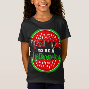 Camiseta Dia ruim para ser uma Fruta engraçada de melancia