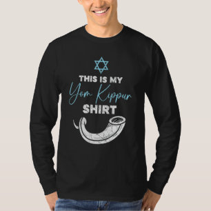 Camiseta Dia Santo Jerusalém Judaísmo Este É o Meu Yom Kipp