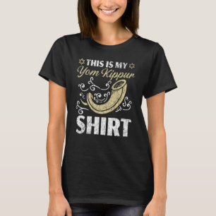 Camiseta Dia Santo Jerusalém Judaísmo Este É o Meu Yom Kipp