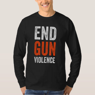 Camiseta Dia sem Consciência de Armas Veste Teto Laranja Su