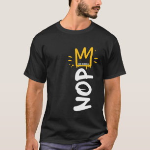 Camiseta Dia Sem Reis 2025 Sinal de Protesto Vertical Não H