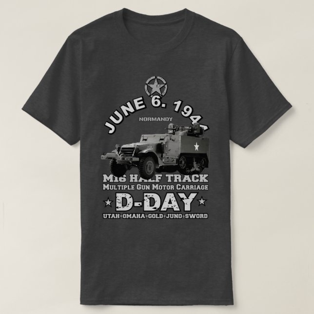 CAMISETA DIA US M16 HALF TRUCK (Frente do Design)