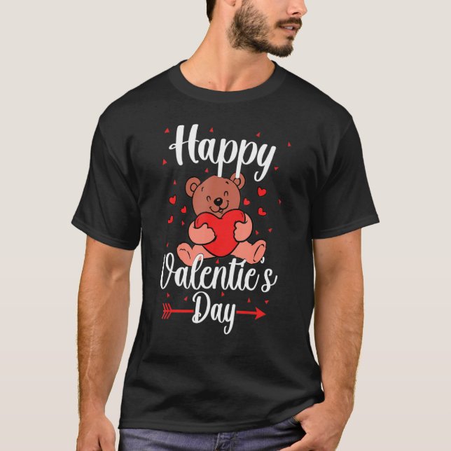 Camiseta Dia Valintine Para Mulheres (Frente)