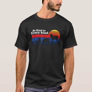 Camiseta Dia Vegano Seja Gentil Com Todos Os Tipos De Vaca