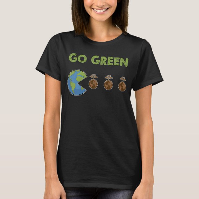 Camiseta Dia Verde da Terra (Frente)