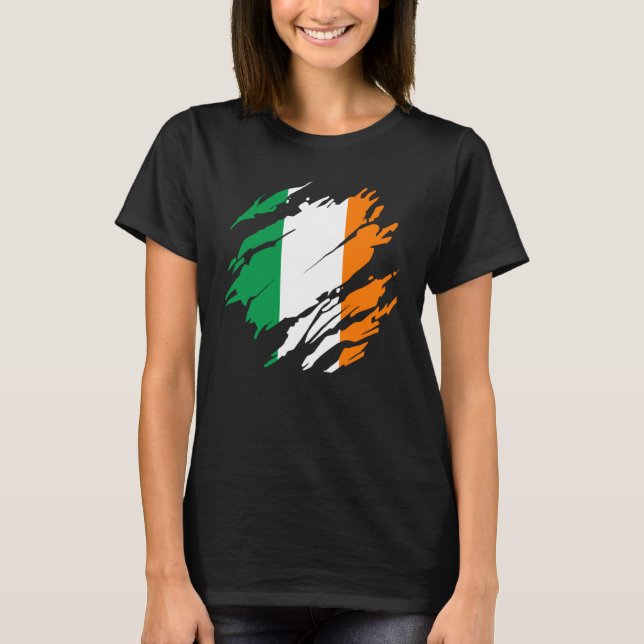 Camiseta Dia Verde de São Patrício Para o Leprechaun do Dia (Frente)