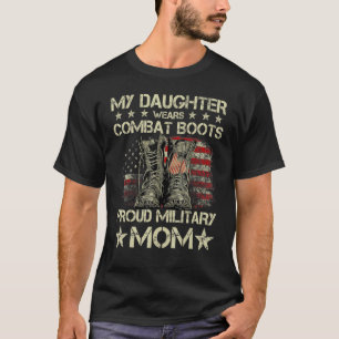 Camiseta Dia Veterano Meu Visto Filha Combina Botas Orgulho