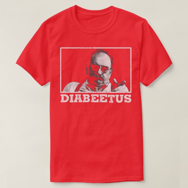 Camiseta Diabeetus Wilford Brimley (Frente do Design)