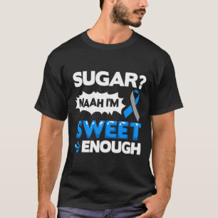 Camiseta Diabetes cita Awarenes para combater diabetes