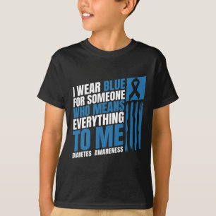 Camiseta Diabetes Consciência Mês Mensagem Mãe T1 T2