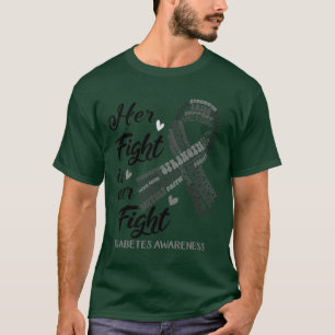 Camiseta Diabetes Consciência Sua Luta é nossa Luta