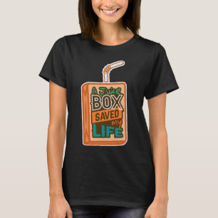 Camiseta Diabetes Consciência Um Juice Box Salvou Minha Vid